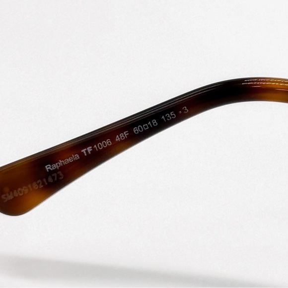 NEW TOM FORD RAPHAELA TF1006 48F WOMEN SUNGLASSES FT1006/S GOLD BROWN - Picture 8 of 9